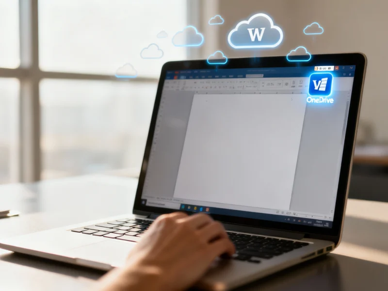 Good news forgetful typers – Microsoft Word will now save new documents to OneDrive by default