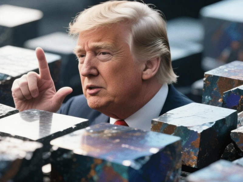 Trump Threatens 100% Tariffs on China in Response to Rare Earth Mineral Restrictions