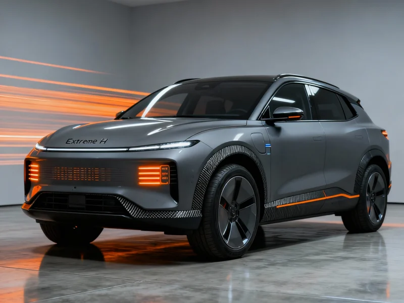 Extreme H Electric SUV Racing Scientist Says Hydrogen Future Is Orange - Professional coverage