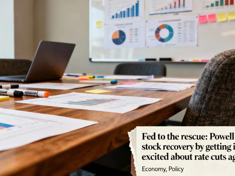 Fed Sparks Market Rally: Powell’s Dovish Signals Fuel Rate Cut Optimism and Stock Recovery