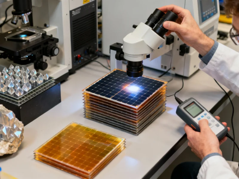 Perovskite Solar Breakthrough Nears Commercial Reality as Efficiency Gains Mount