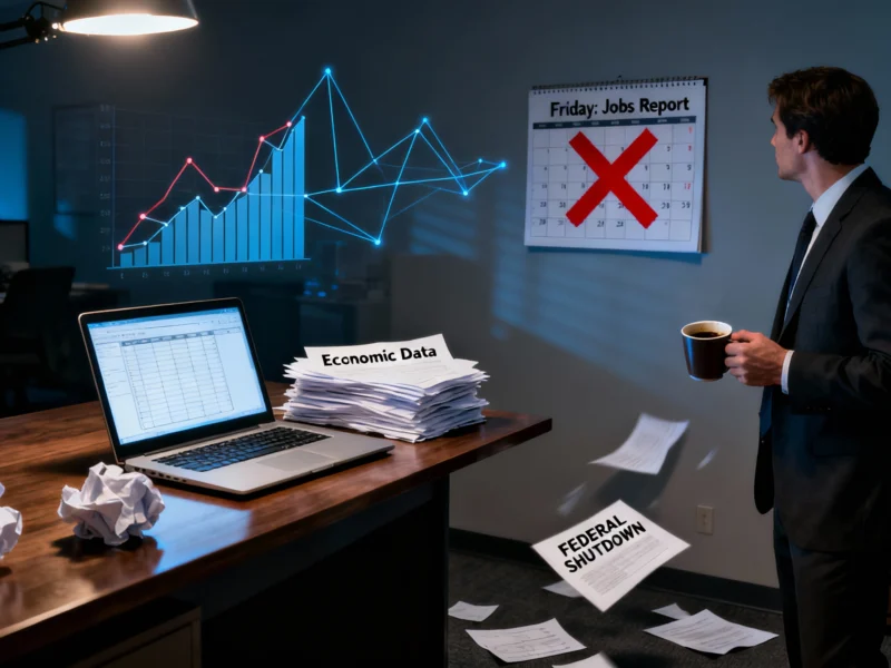 Federal Shutdown Will Cut Off Vital Economic Data, Including Friday’s Jobs Report