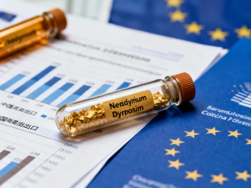 EU Jolted by China’s Rare-Earths Trade Barb