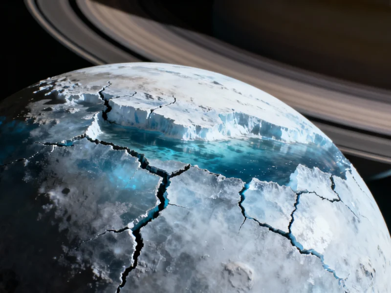 Enceladus Discovery Shows Complex Organic Chemistry in Ocean